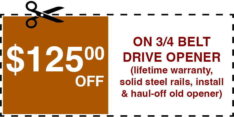 125 off garage door opener Howard Beach