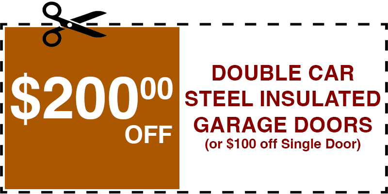 200 off garage door repair Howard Beach