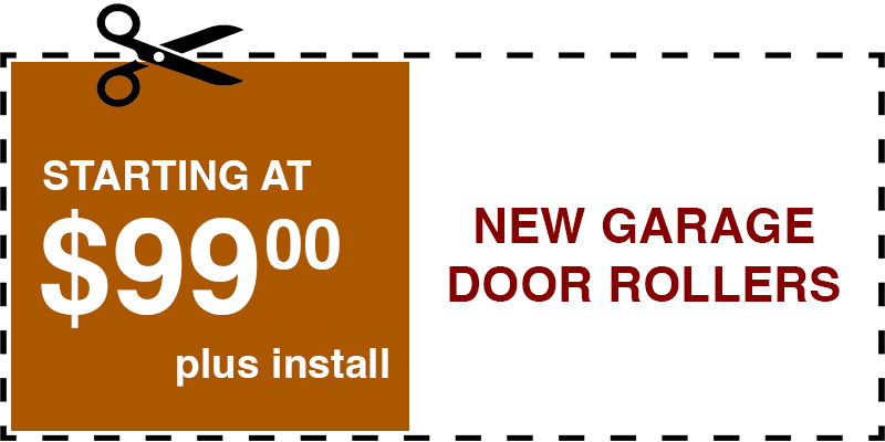 99 new garage door rollers Howard Beach